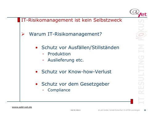 Live-Hacking Vortrag vom 11.10.10