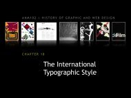 The International Typographic Style - ANM102 History of Graphic ...