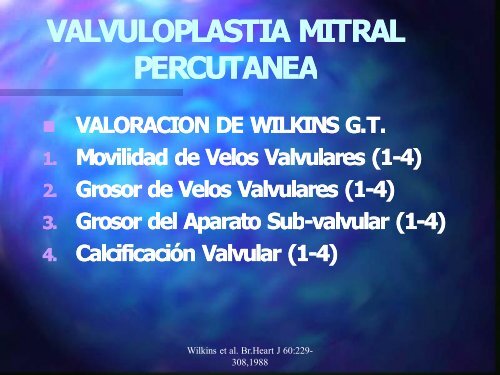 Valvuloplastia - Cardiología Clínica El Salvador