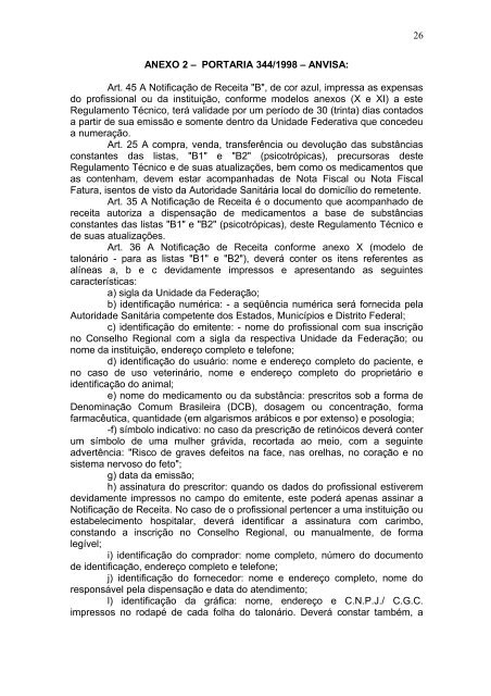 Estudo Comparativo do Consumo de Benzodiazepínicos entre ... - Ucg