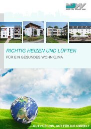 RICHTIG HEIZEN UND LÜFTEN - VBW Bauen und Wohnen GMBH