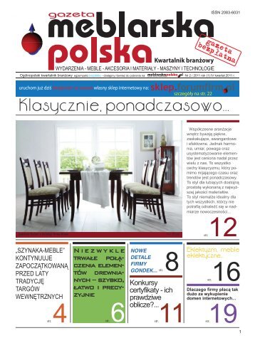 Meblarska Polska 2/2011 - FORUM FIRM