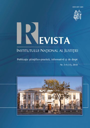 Consiliul INJ - Institutul Naţional al Justiţiei