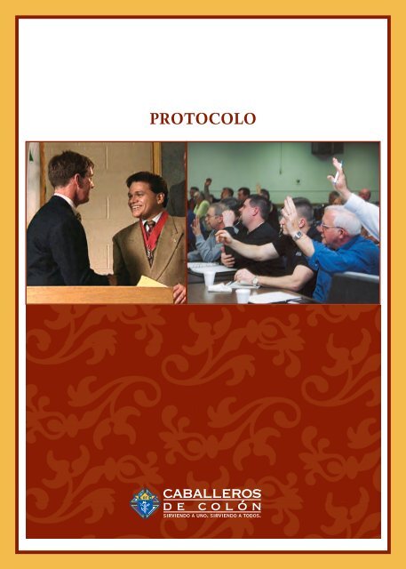 El folleto Protocolo de Caballeros de Colón (#1612S)