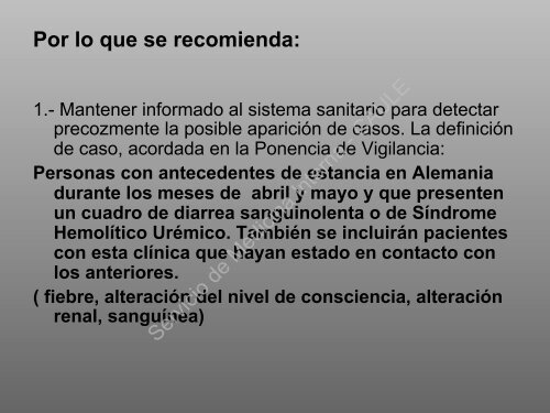 Servicio de Medicina Interna - CAULE