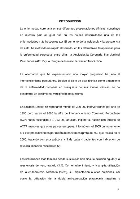 Intervencionismo coronario ambulatorio por la vía braquial en el ...