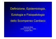 Definizione, Epidemiologia, Eziologia e Fisiopatologia dello ...