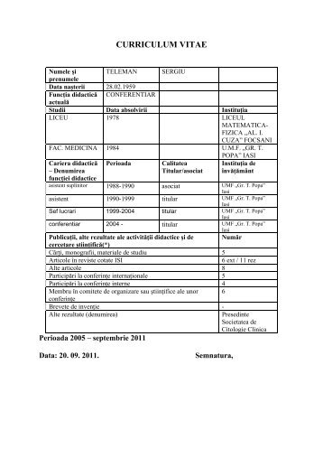 Microsoft Word - CV TELEMAN SERGIU - Gr.T. Popa