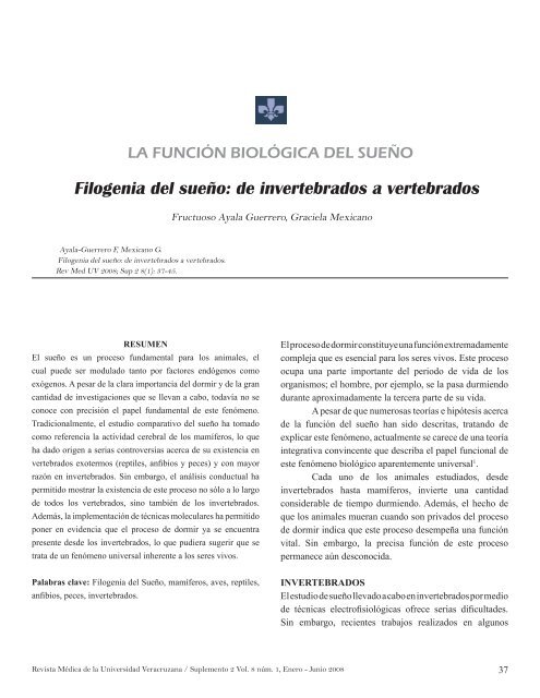 Suplemento 2 Vol 8 No 1.indd - Universidad Veracruzana