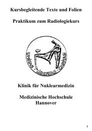 Kursbegleitende Texte und Folien Praktikum zum Radiologiekurs ...