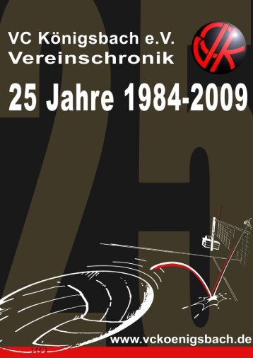 Chronik 25 Jahre VCK - Vckoenigsbach.de