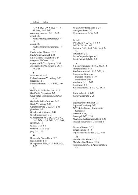 Adaptive Modellierung und Simulation - Adaptive Systemarchitektur ...