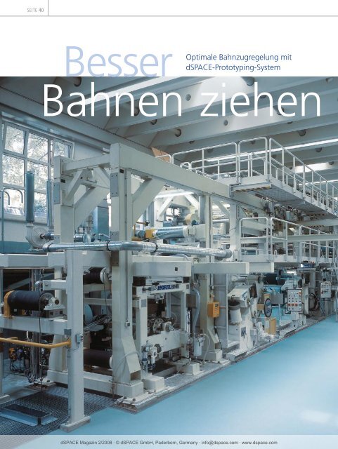 dSPACE MAGAZIN 2/2008