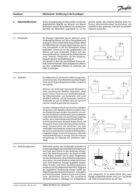 Kältetechnik - Einführung in die Grundlagen - Danfoss