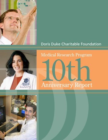Anniversary Report - Doris Duke Charitable Foundation