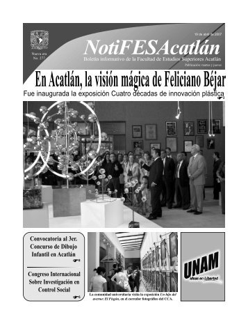 notifes1x1abril 19.qxd - FES Acatlán - UNAM