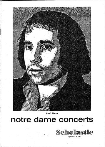 Notre Dame Scholastic, Vol. 115, No. 02 -- 28 September 1973