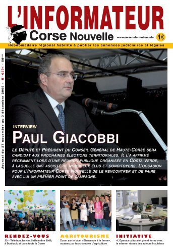 6291 NB_Journal 6139 OK - L'Informateur Corse Nouvelle