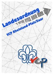 Landesordnung des VCP RP/S - VCP Land Rheinland-Pfalz/Saar