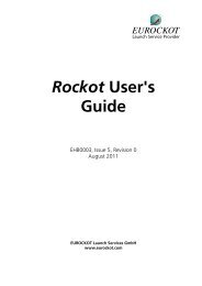 Rockot User's Guide - GEO Ring