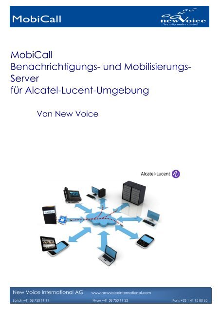 MobiCall serveur de Mobilisation - New Voice International AG