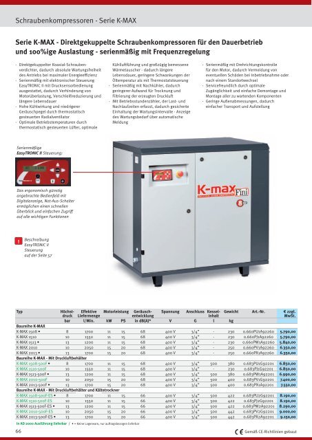 Kompressoren / Drucklufttechnik