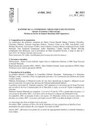 Rapport de la commission (11_PET_082) - Jacqueline Rostan