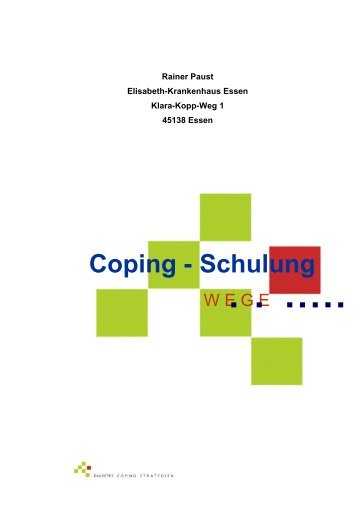 Coping - Schulung - VDBD