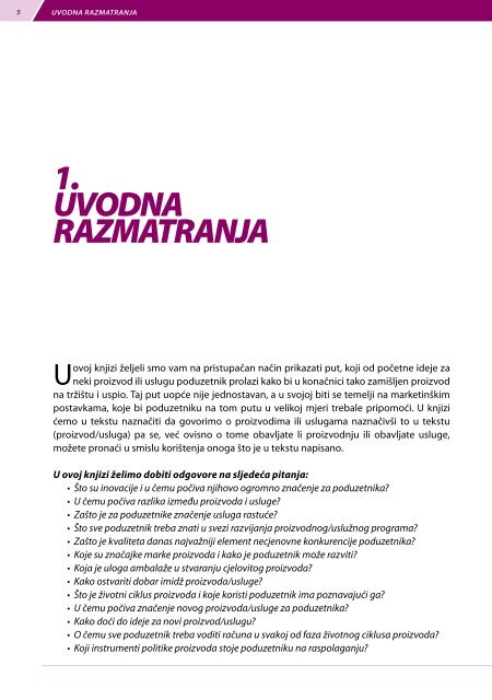 REALIZACIJA POSLOVNE IDEJE - Malo gospodarstvo > Naslovna ...