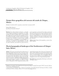 Paisajes físico-geográficos del noroeste del ... - E-journal - UNAM