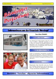 Dorfzeitung Februar 2012 - Gemeinde Bärnkopf