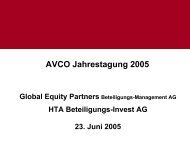 HTA II Technology Beteiligungs-Invest AG - Austrian Private Equity ...