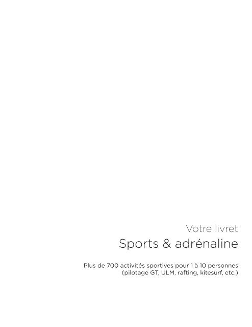 Sports & adrénaline - E-Merchant