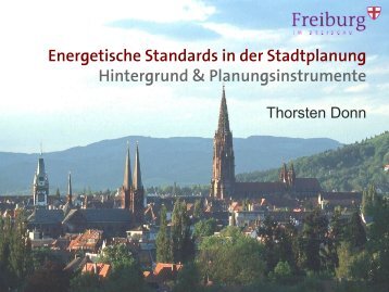 Thorsten Donn - Stadt Freiburg im Breisgau