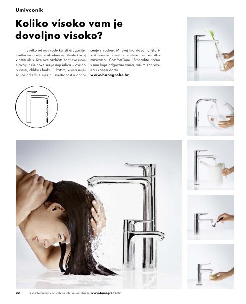 Ideje za kupaonicu. - Hansgrohe