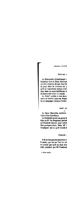 Dimanche iS janvier. - Notes du mont Royal
