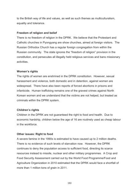 Human Rights and Democracy - Official Documents