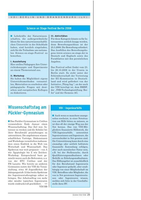 tb/archiv/Mensch & Technik BB Nr II 2008.pdf - (VDI) Berlin ...