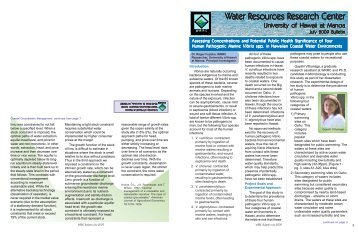 June 2009 bulletin tabloid 2.pmd - Hawaii Water Resources ...