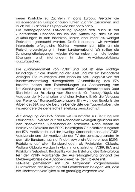 Jahresbericht 2007 des Verbandes Deutscher ... - VDRP