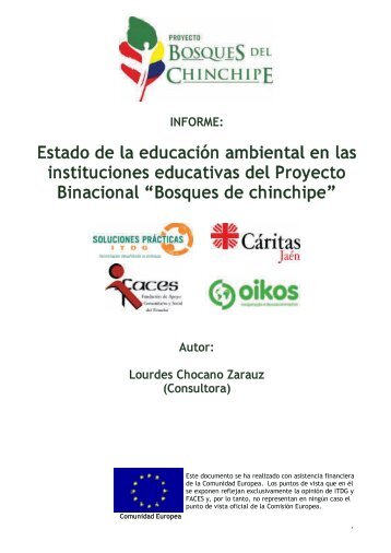 Estado de la educación ambiental en las instituciones educativas ...