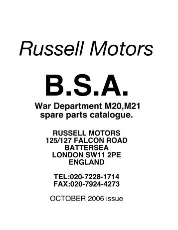 M20 WEB PAGES 2006 A4.cwk - Russell Motors