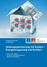 Heizungsoptimierung mit System – Energieeinsparung und ... - VdZ