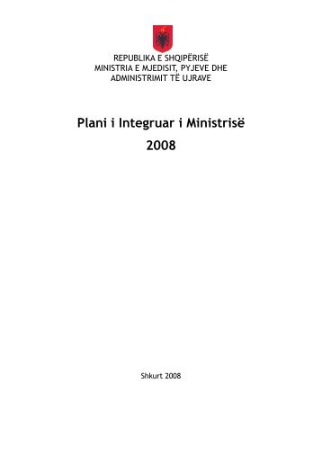 Plani i Integruar MMPAU-2008