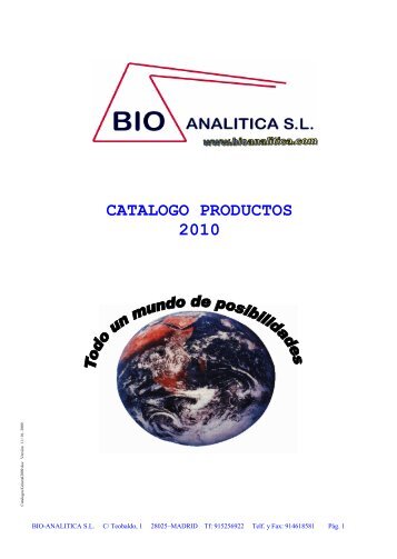 catalogo productos 2010