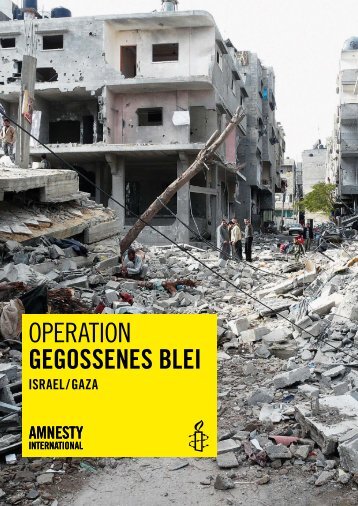 OperatiOn GEGOSSENES BLEl - Amnesty Hagen