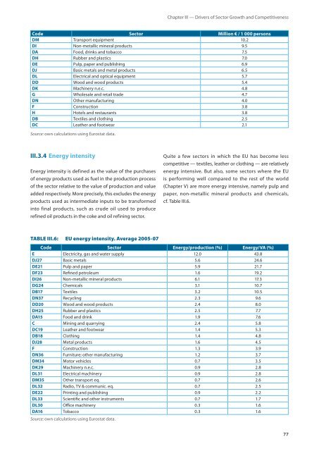 EU industrial structure - EU Bookshop - Europa