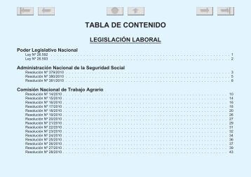 NOVEDADES: LEGISLACIÓN LABORAL - DentroDe.com.ar