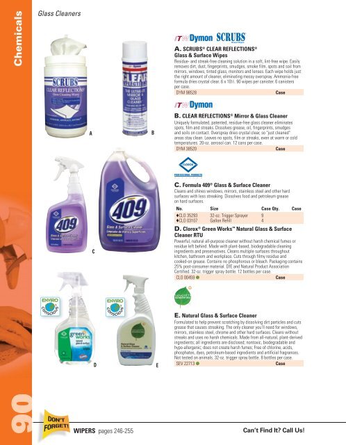 Chemicals & Janitorial - HRS Janitorial Service & Supplies