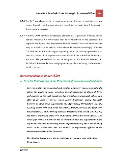 CHAPTER 1 INTRODUCTION - Government of Himachal Pradesh